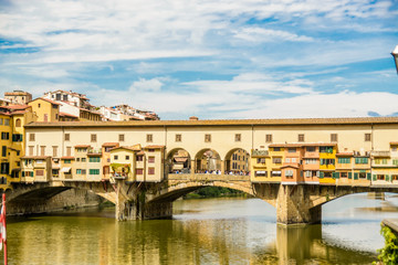 Fototapeta na wymiar Ponte Vecchio - Florence, Italy