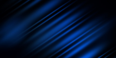 Abstract blue simple color gradient background with dynamic straight shadow line
