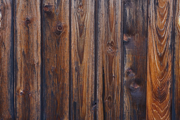 Old brown wooden plank texture