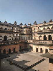 Fototapeta premium view of Orccha City Attraction 