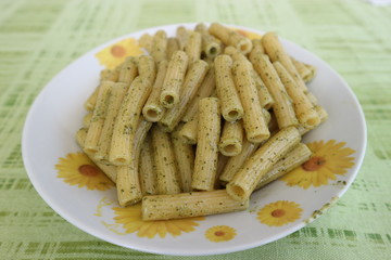 Pasta col pesto alla genovese