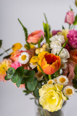 bouquet of yellow flowers