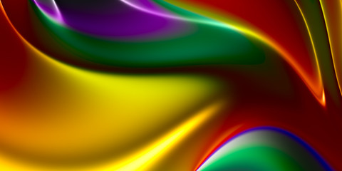 Colorful beauty simple wallpaper with fluid effect