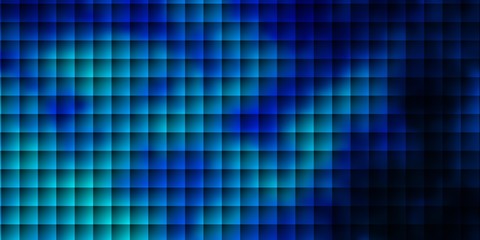 Dark BLUE vector backdrop with rectangles.