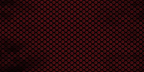 Dark Red vector template with esoteric signs.