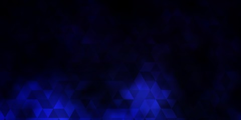 Dark Purple vector layout with lines, triangles.