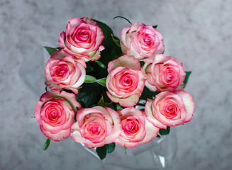 pink rose bouquet