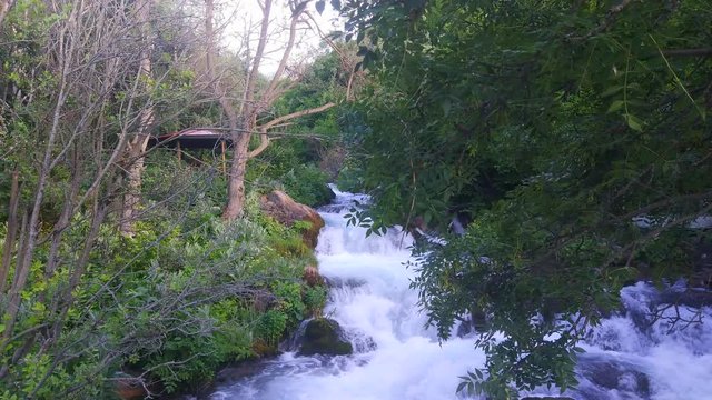 Tomara Waterfall in Gumushane, Turkey	