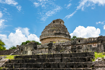 Mayan ruins in Chichen Itza (Yucatan, Mexico).