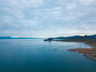 lake and sky