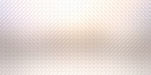 Subtle geometric lines interactive pattern. Light transparent corrugated glass textured background.