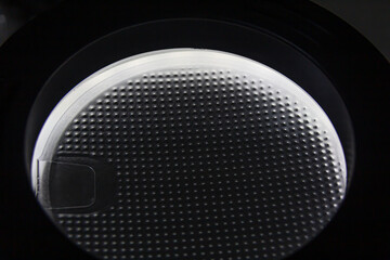 Metal texture with light