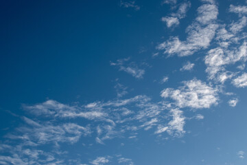 Fototapeta premium the blue sky with clouds