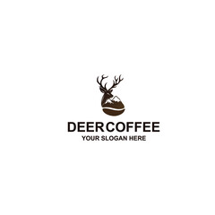 DEER COFFEE COMPANY LOGO VECTOR