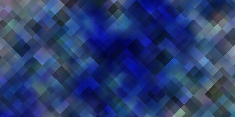 Light BLUE vector backdrop with rectangles.