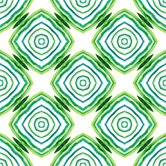 Ethnic Surface. Hand Drawn Painted. 