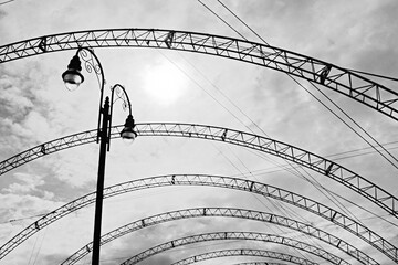 Obraz premium bridge in the city