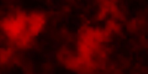 Dark Red vector texture with cloudy sky. Illustration in abstract style with gradient clouds. Beautiful layout for uidesign.