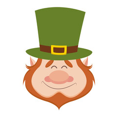 Isolated ireland elf