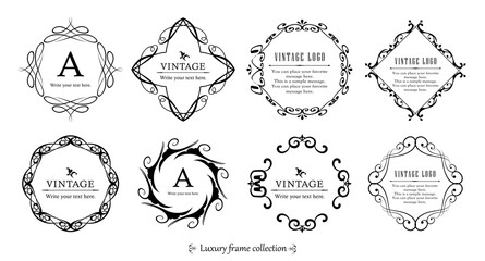 エレガントなフレームセット