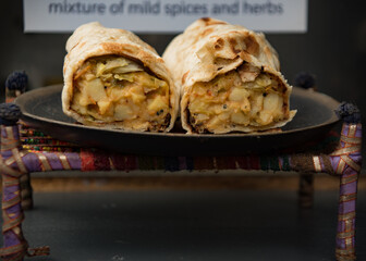 indian food wraps