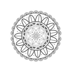 Mandala. Floral pattern