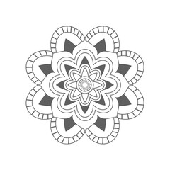 Mandala. Floral pattern
