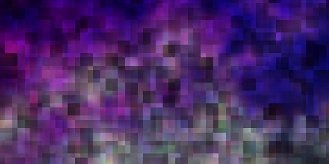 Light Pink, Green vector backdrop with rectangles.