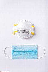 N95 mask and surgical mask