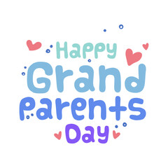 Happy grandparents day card