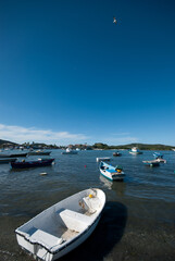 Barco e azul 
foto: Paulo Valle