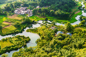 Wuzhishan Scenic Area, Cuiping Village, Grape Town, Guilin, Guangxi China