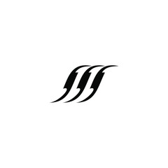 m letter vector logo
