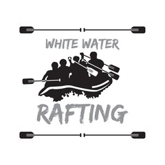 White water rafting - obrazy, fototapety, plakaty