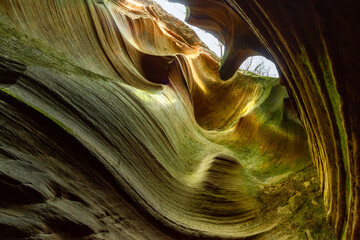 Scenery of China`s `Antelope Valley`