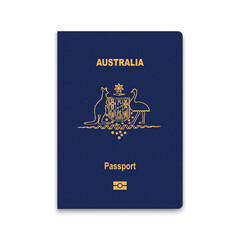 Passport of Australia. Vector illustration