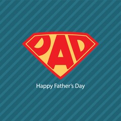Father's Day greeting design