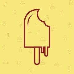 Ice cream on stick