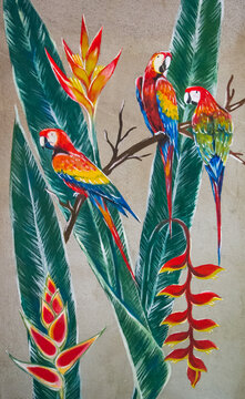 Art of macaw