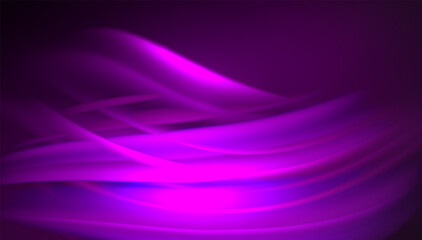 Fluid wave lines background. Trendy abstract layout template for business or technology presentation, internet poster or web brochure cover, wallpaper