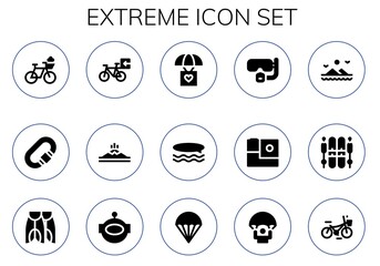 extreme icon set