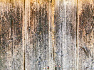 background of brown old natural wood planks. shabby texture with natural pattern