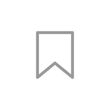 Save Icon Isolated On White Background. Bookmark Symbol Modern Simple  Vector For Web Site Or Mobile App Stock Vector | Adobe Stock