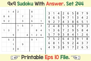 Advance Sudoku Puzzle Games Easy to Hard with Answer