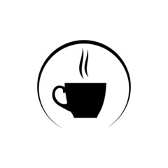 Coffee Cup icon isolated on white background