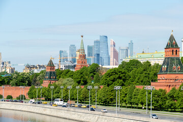 view of moscow