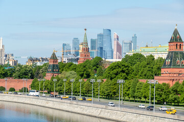 view of moscow kremlin
