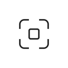 Name tag Icon Isolated On White Background. Social Media Symbol Modern Simple Vector For Web Site Or Mobile App