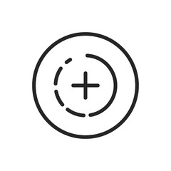 Story Icon Isolated On White Background. Highlight Symbol Modern Simple Vector For Web Site Or Mobile App