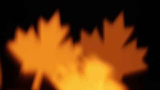 Abstract fire flames mable shape background